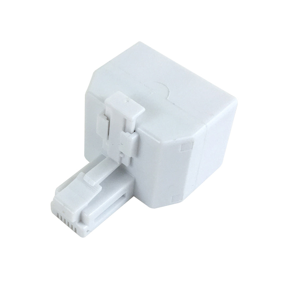 RJ12 Tee Adapter (2x RJ12 Female, 1x RJ12 Male) – Generic – Telephony Adapters & Couplers