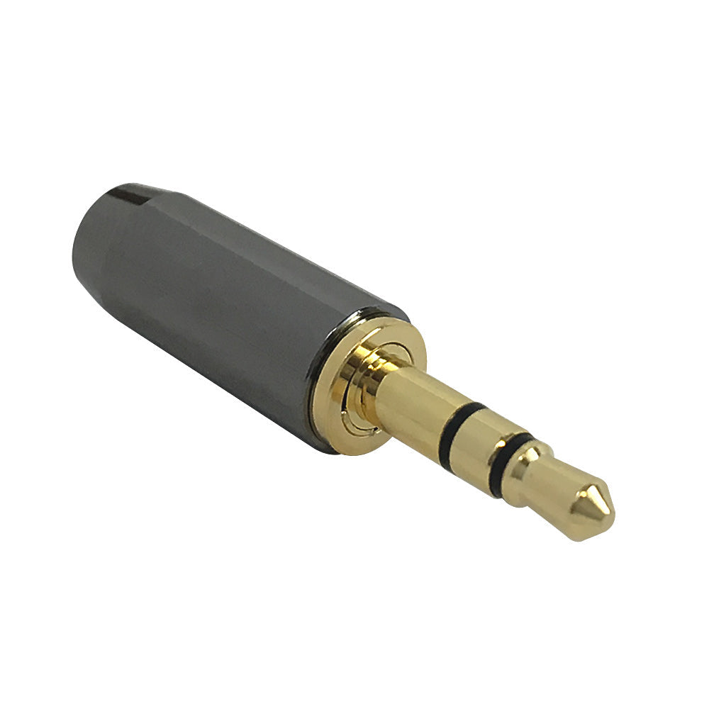 Premium 3.5mm Slim Stereo Male Solder Connector - Zinc – Generic
