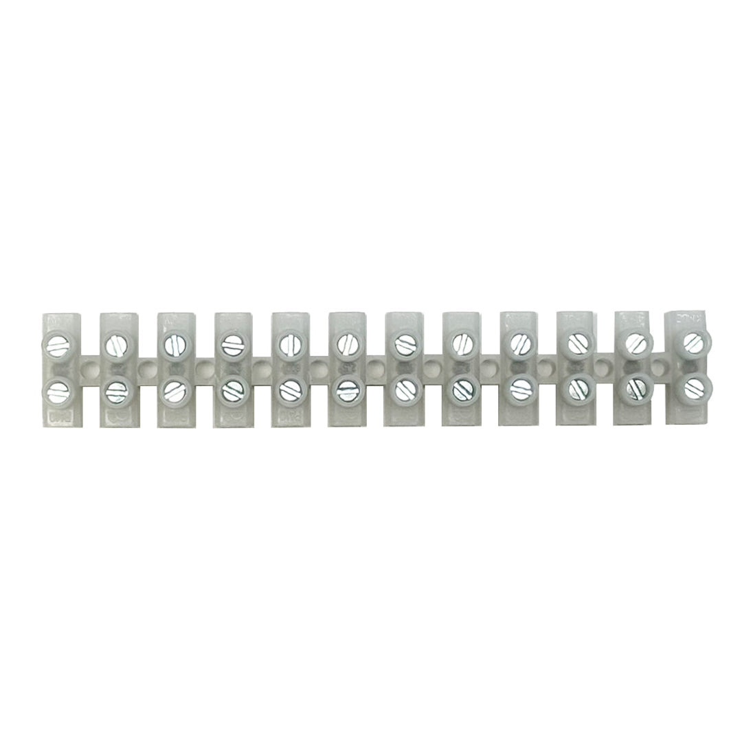Insulated Terminal Block - 3.4mm - 12 circuit - 22AWG to 12AWG - 30A 600V – Generic – Copper Splice Connectors (photo 2)