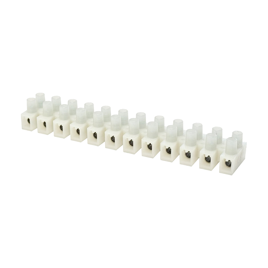 Insulated Terminal Block - 4.2mm - 12 circuit - 22AWG to 10AWG - 20A 600V – Generic