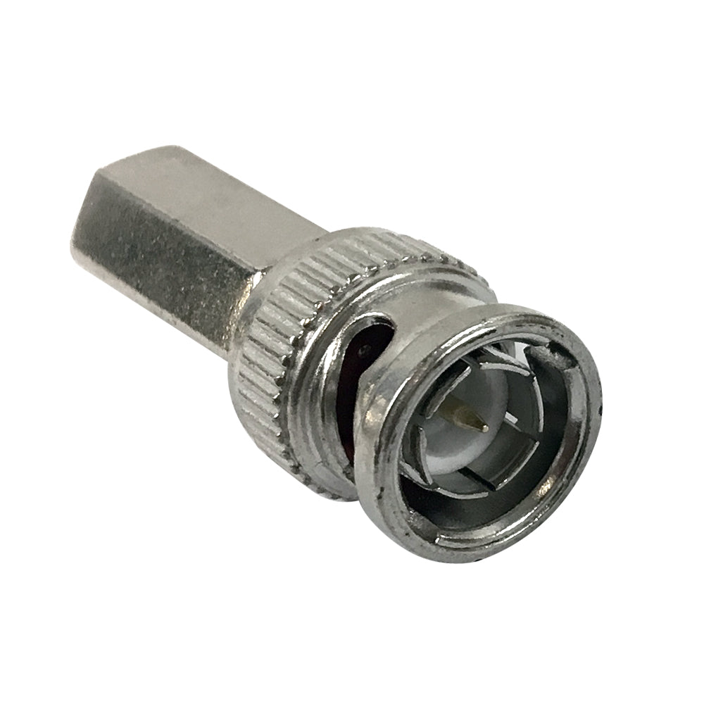 BNC Male Twist-On Connector for RG59 - Pack of 10 – Generic