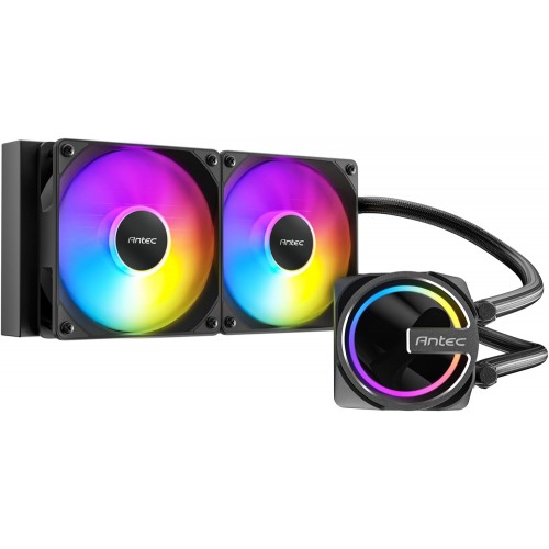 Antec Skeleton 240mm ARGB AIO Liquid Cooler - Black – CPU Fan