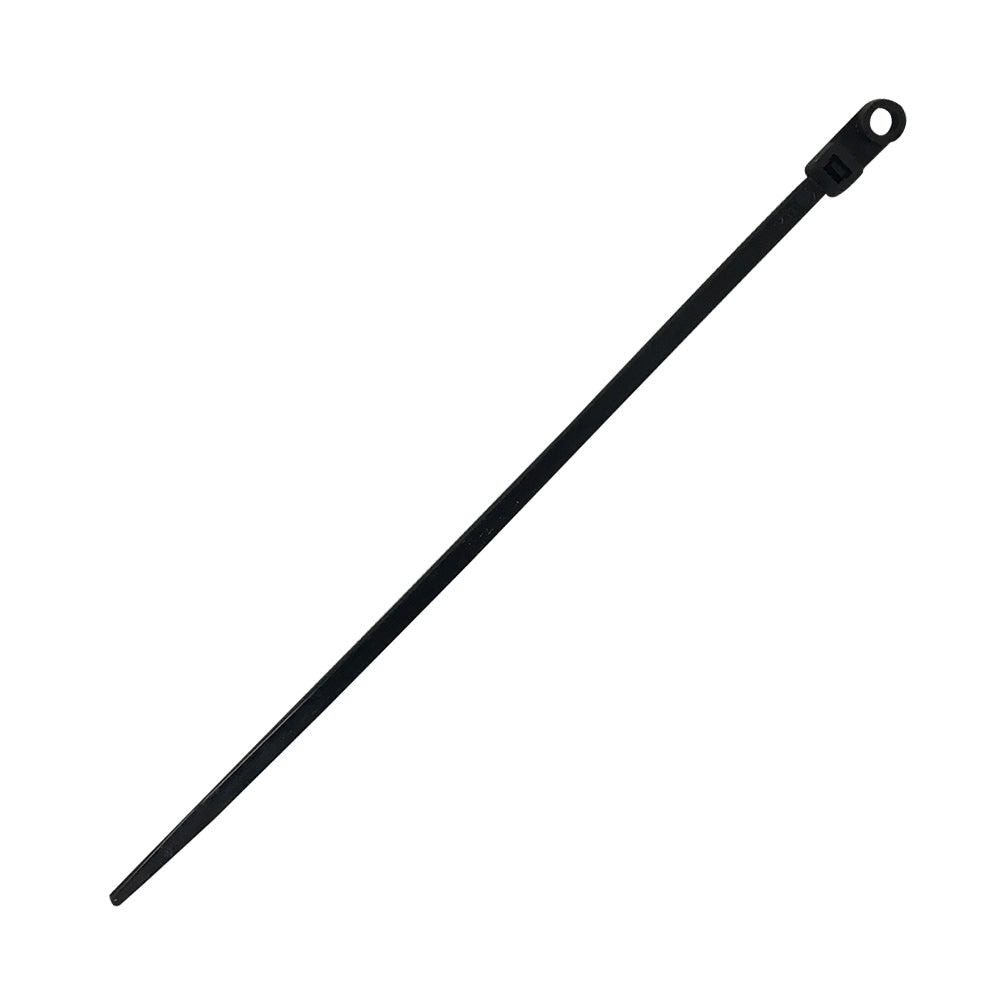 8 Inch Mounted Head Cable Tie (50lb) - Nylon 66 - Pack of 1000 – Generic – Nylon Cable Ties & Mounts