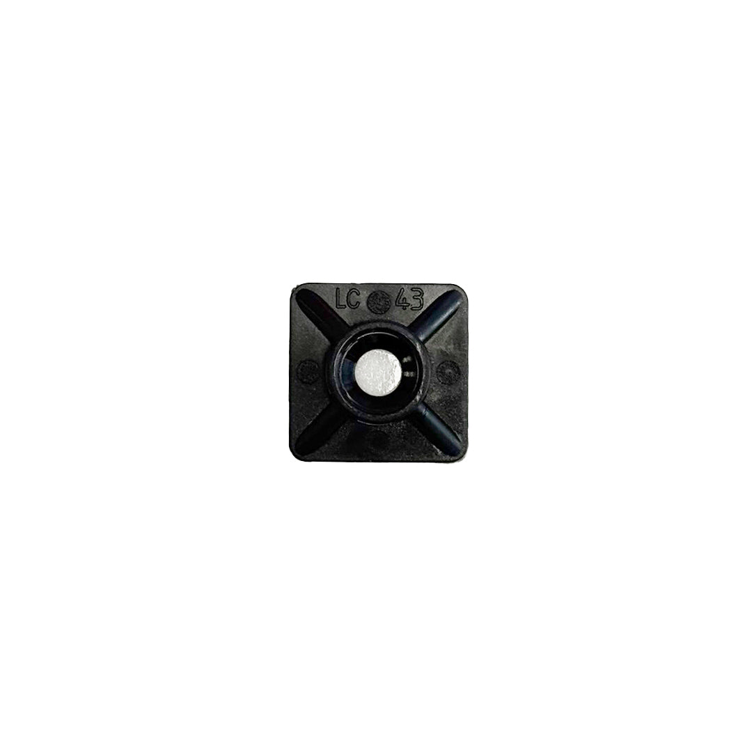 Adhesive cable tie mount - Pack of 100 – Generic – Cable Clips (photo 3)