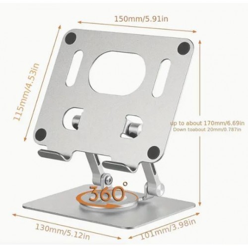 P2026 Aluminum alloy Universal Stand For Cellphone or Tablet, Up to 12" – Generic – Cell & Tablet Miscellaneous (photo 2)