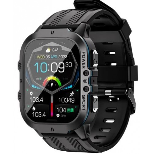 C26 AMOLED Screen 1.96" 1ATM Waterproof Heart Rate Monitor Smartwatch – Generic – Cell & Tablet Miscellaneous