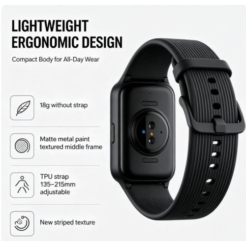 Xiaomi Smart Band 11 Active - Black – Cell & Tablet Miscellaneous (photo 3)