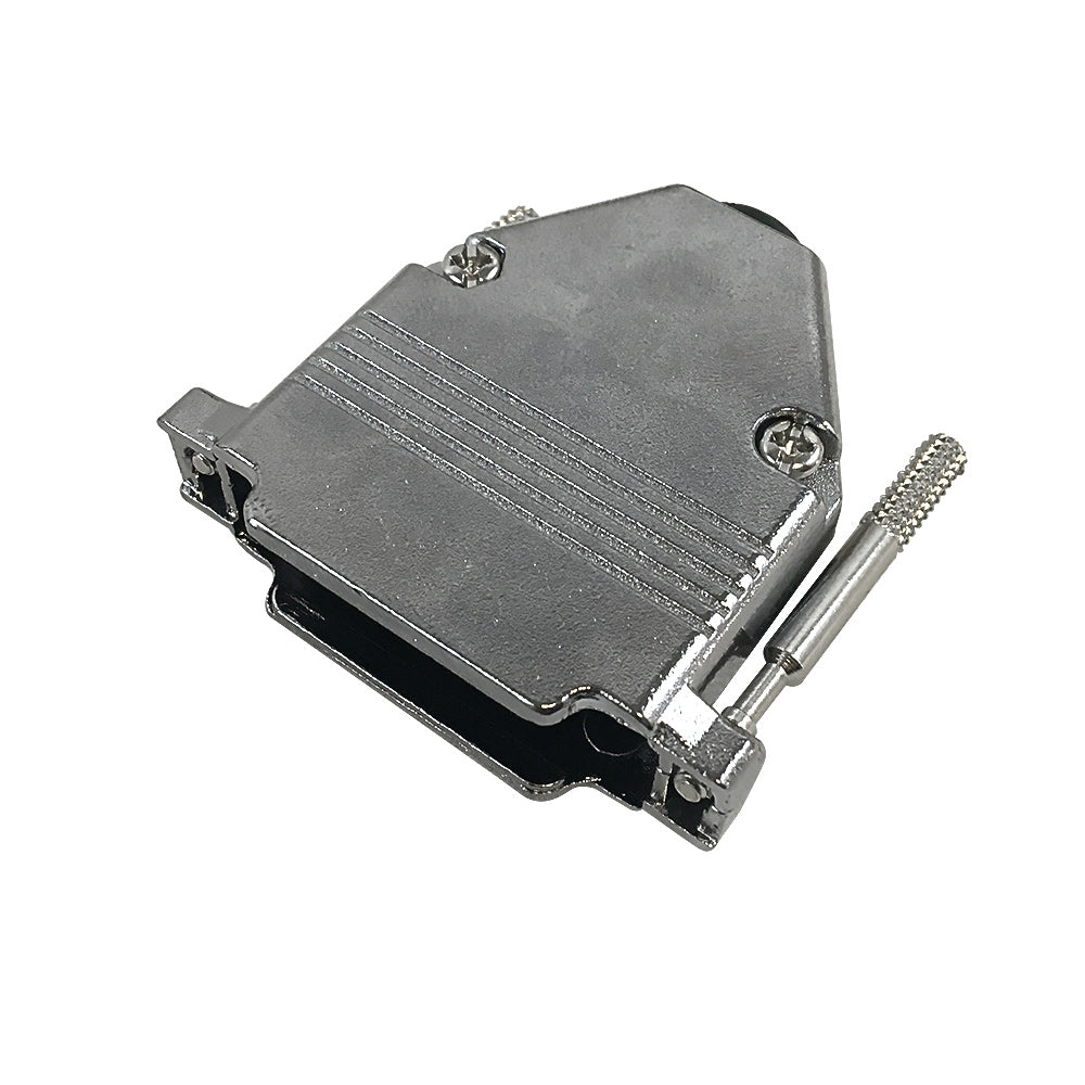 DB25 Metal Cover Kit with Thumbscrews and Grommets - Fits 4mm to 10mm Cable – Generic – D-Sub Connectors (photo 2)