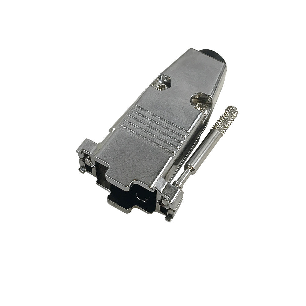 DB9 Metal Cover Kit with Thumbscrews and Grommets - Fits 4mm to 10mm Cable – Generic – D-Sub Connectors (photo 2)