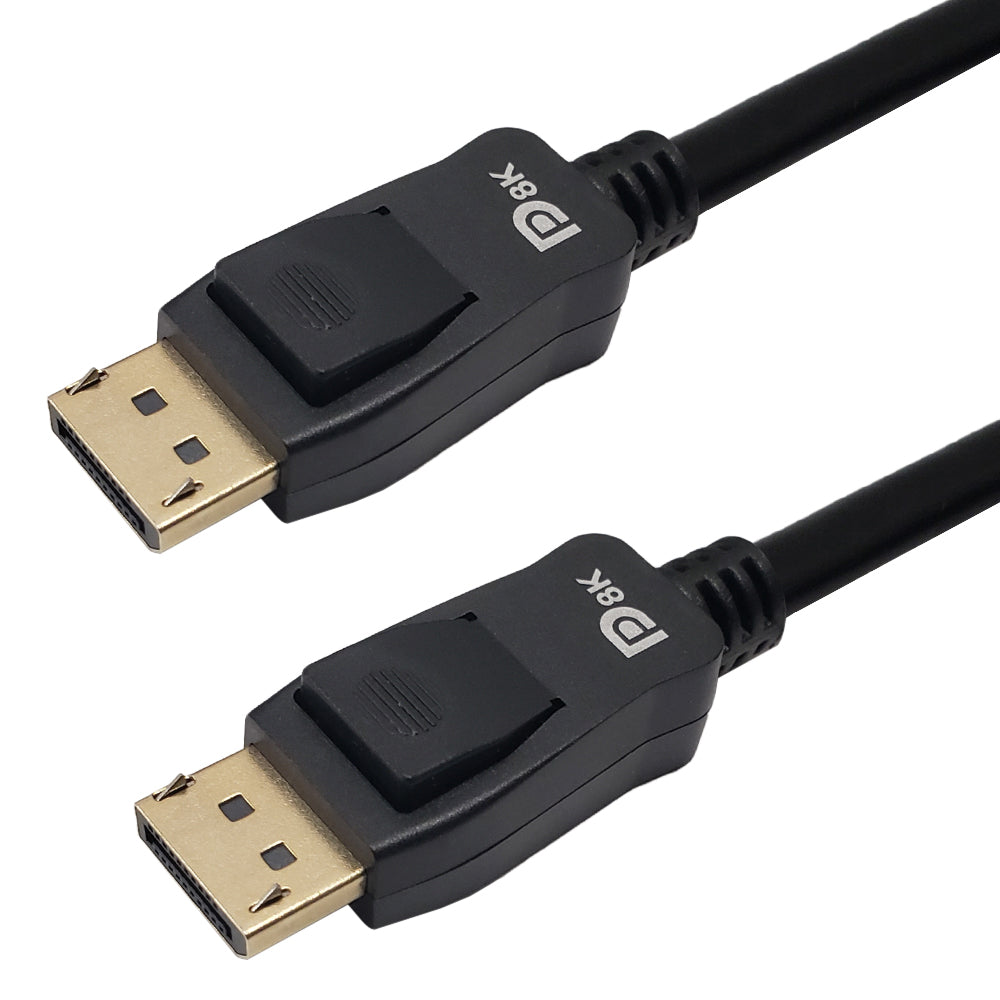 DisplayPort Male to DisplayPort Male Cable - v1.4 - VESA Certified HBR3 - CL3 - 8K 60Hz – Generic – DisplayPort Cable