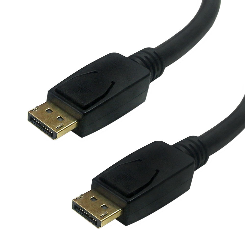 35ft DisplayPort Male to DisplayPort Male Cable - 4Kx2K 60Hz FT4 24AWG – Generic – DisplayPort Cable