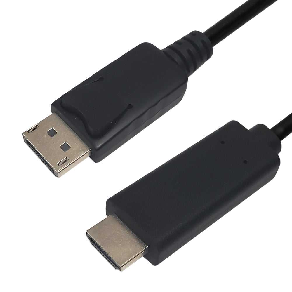 DP1.4 Male to HDMI Male Cable, 8K@60Hz, HDR10+, HDCP2.2, 32AWG - Black – Generic – DisplayPort Cable