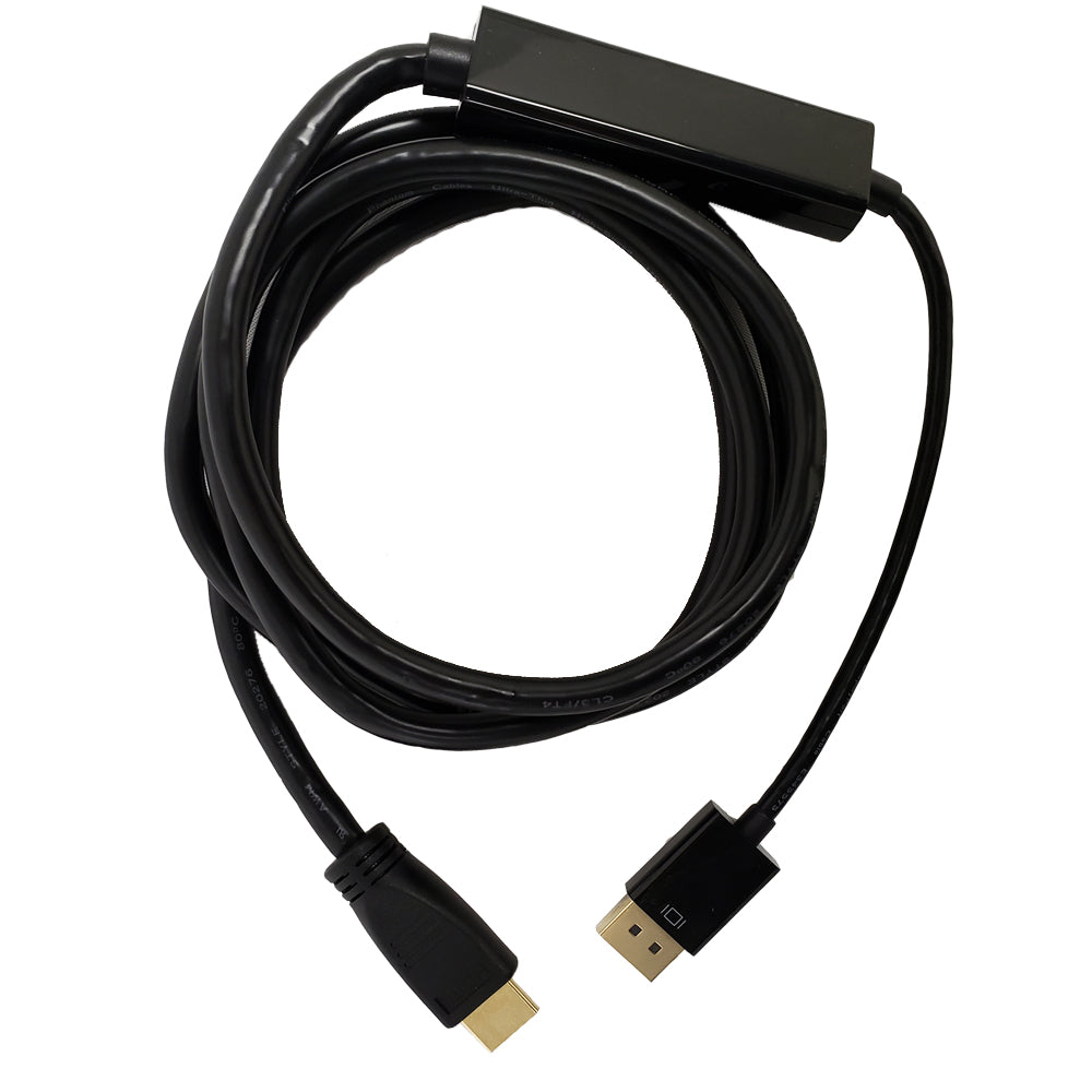 DisplayPort Male to HDMI Male Cable with Audio - 4Kx2K 60Hz - 28AWG CL3/FT4 – Generic – DisplayPort Cable (photo 3)