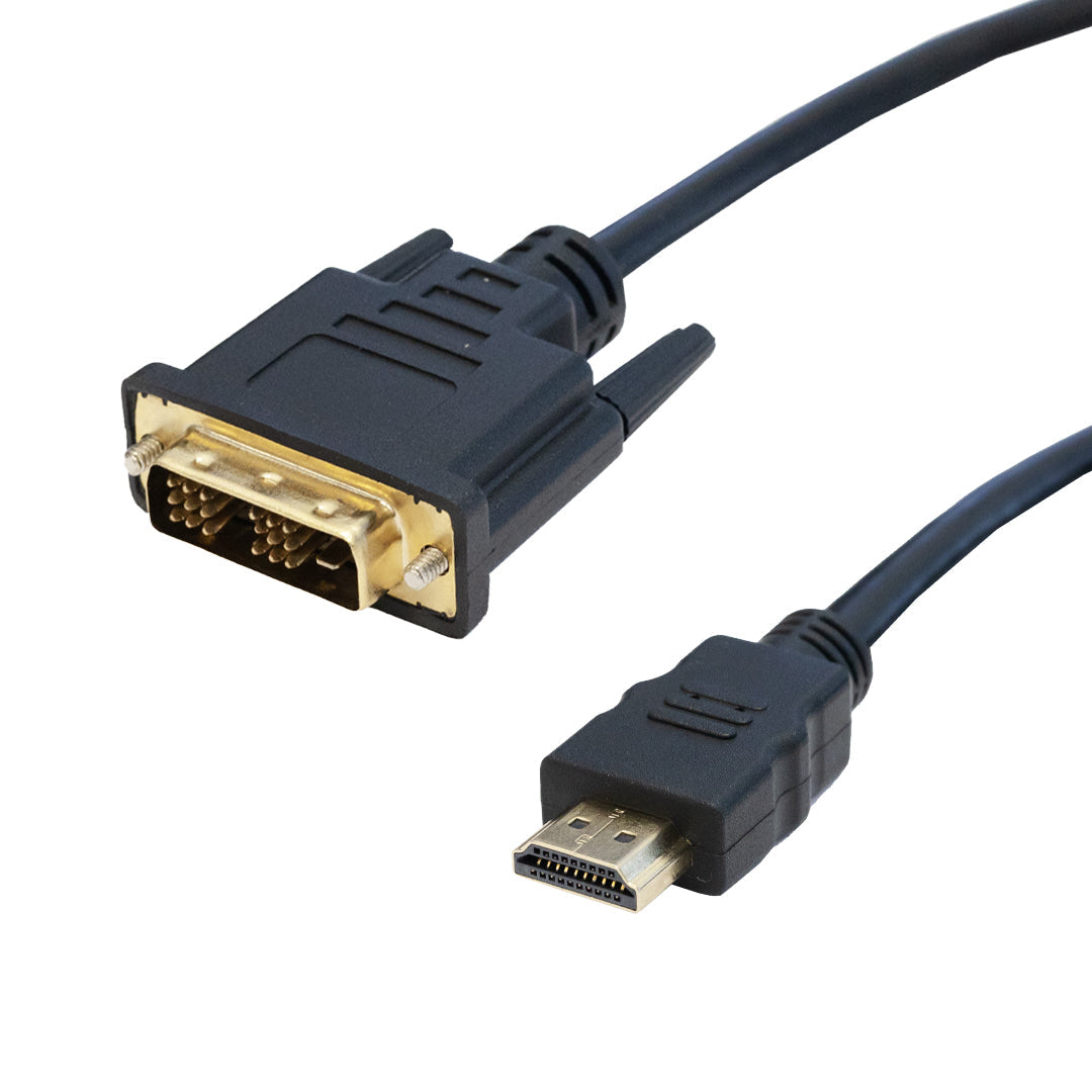 DVI-D Male to HDMI Male Cable - CL2/FT4 28AWG – Generic – DVI Cable