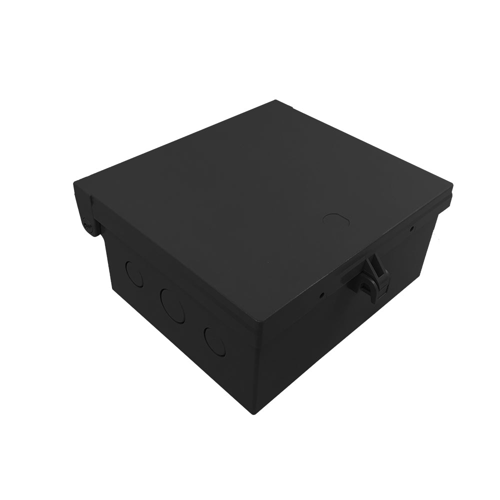 Enclosure Box 7" x 8" x 3.5", Indoor/Outdoor Non-Metallic, NEMA 3R Rated - Black – Generic – Enclosure Boxes (photo 3)