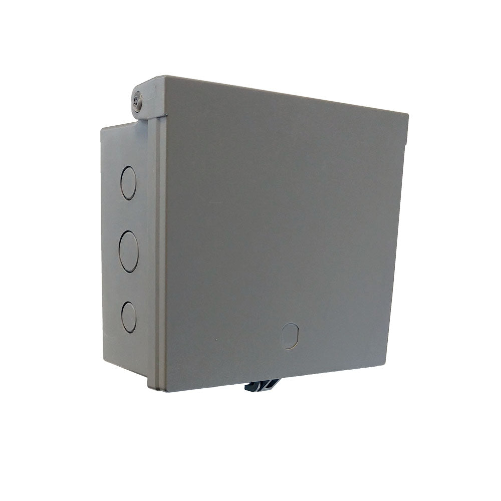 Enclosure Box 7" x 8" x 3.5", Indoor/Outdoor Non-Metallic, NEMA 3R Rated - Grey – Generic – Enclosure Boxes