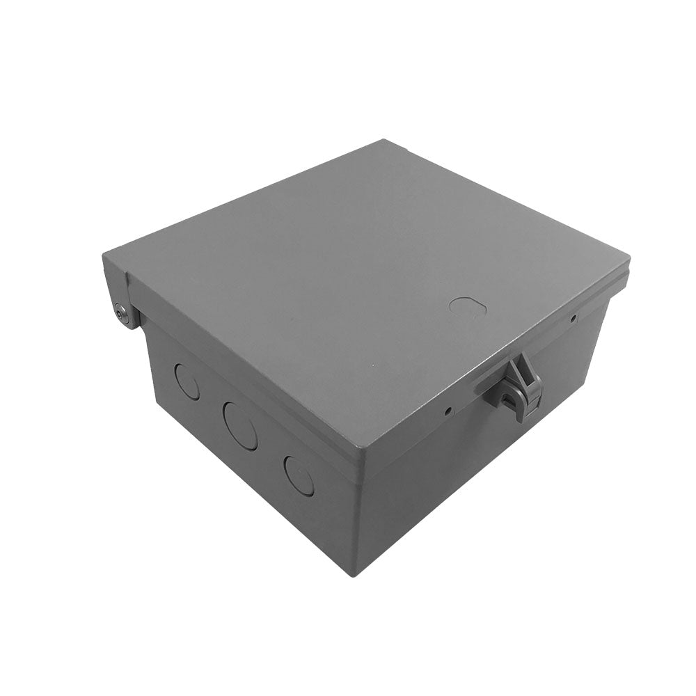 Enclosure Box 7" x 8" x 3.5", Indoor/Outdoor Non-Metallic, NEMA 3R Rated - Grey – Generic – Enclosure Boxes (photo 3)