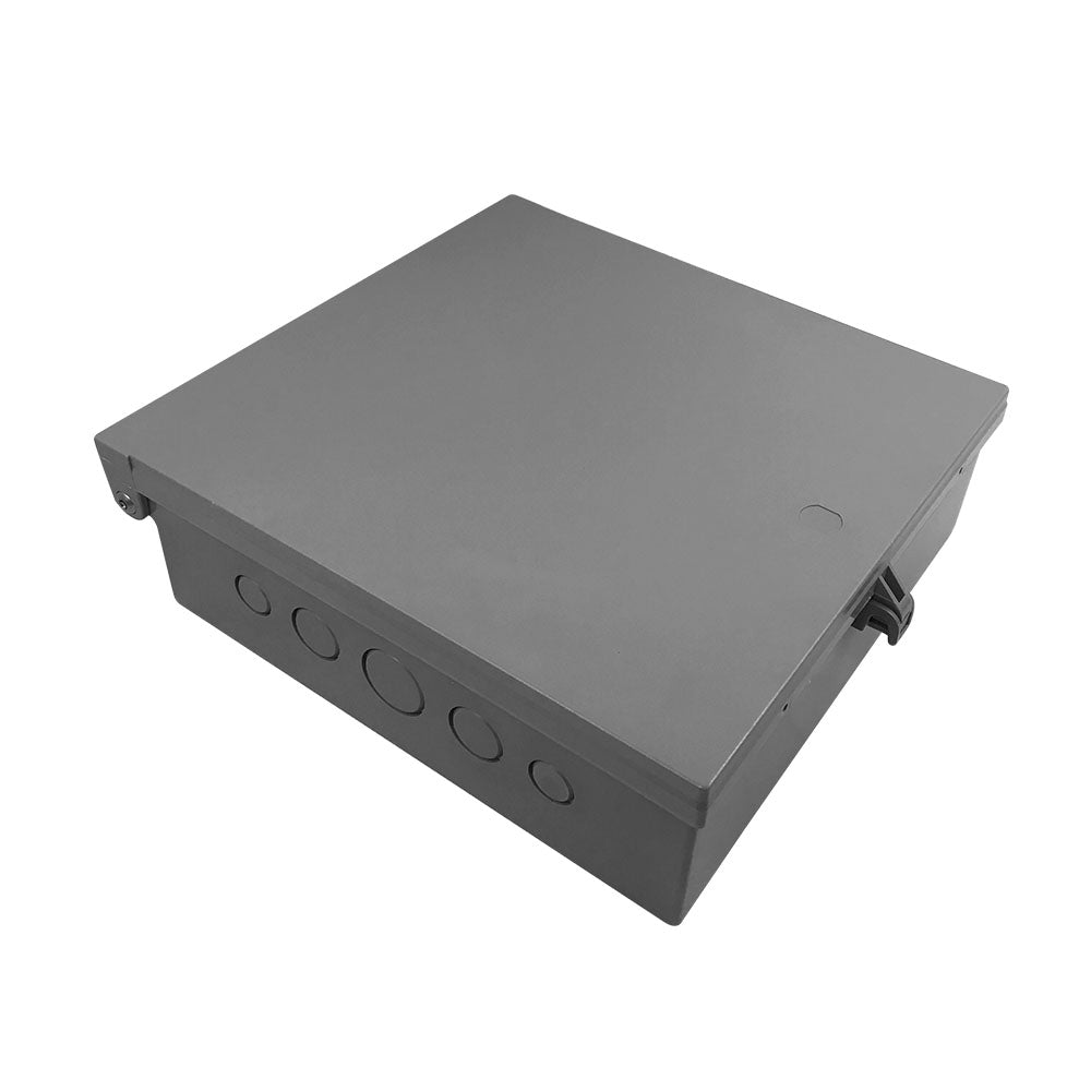 Enclosure Box 11" x 11" x 3.5", Indoor/Outdoor Non-Metallic, NEMA 3R Rated - Grey – Generic – Enclosure Boxes (photo 3)