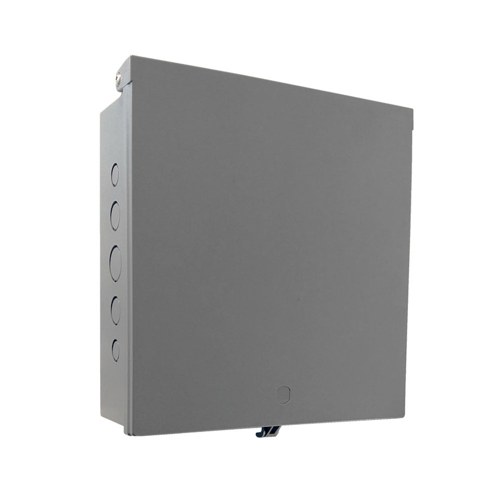 Enclosure Box 12" x 12" x 4", Indoor/Outdoor Non-Metallic, NEMA 3R Rated - Grey – Generic – Enclosure Boxes