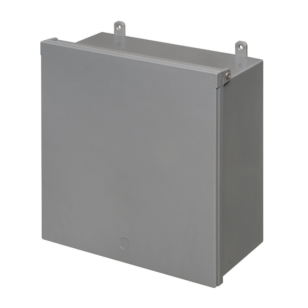 Enclosure Box 12" x 12" x 6", Indoor/Outdoor Non-Metallic, NEMA 3R Rated - Grey – Generic – Enclosure Boxes (photo 2)