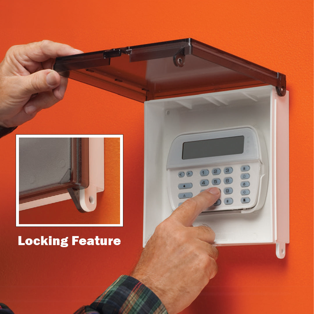 Keypad Indoor/outdoor enclosure 7.5” x 7.75” x 1.5”- Clear Cover – Generic – Enclosure Boxes (photo 3)