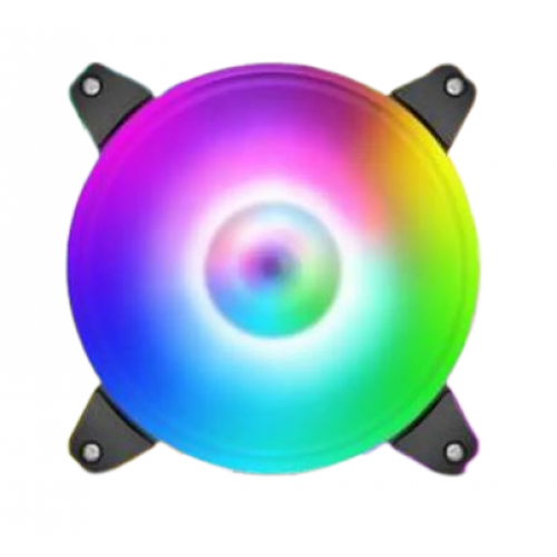 12CM Jade Ring Computer Case Fan with Multiple Light Modes – Generic