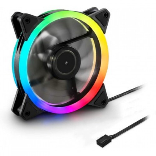 140mmX140mm RGB LED Light Fan (Case) – Generic – Case Fan