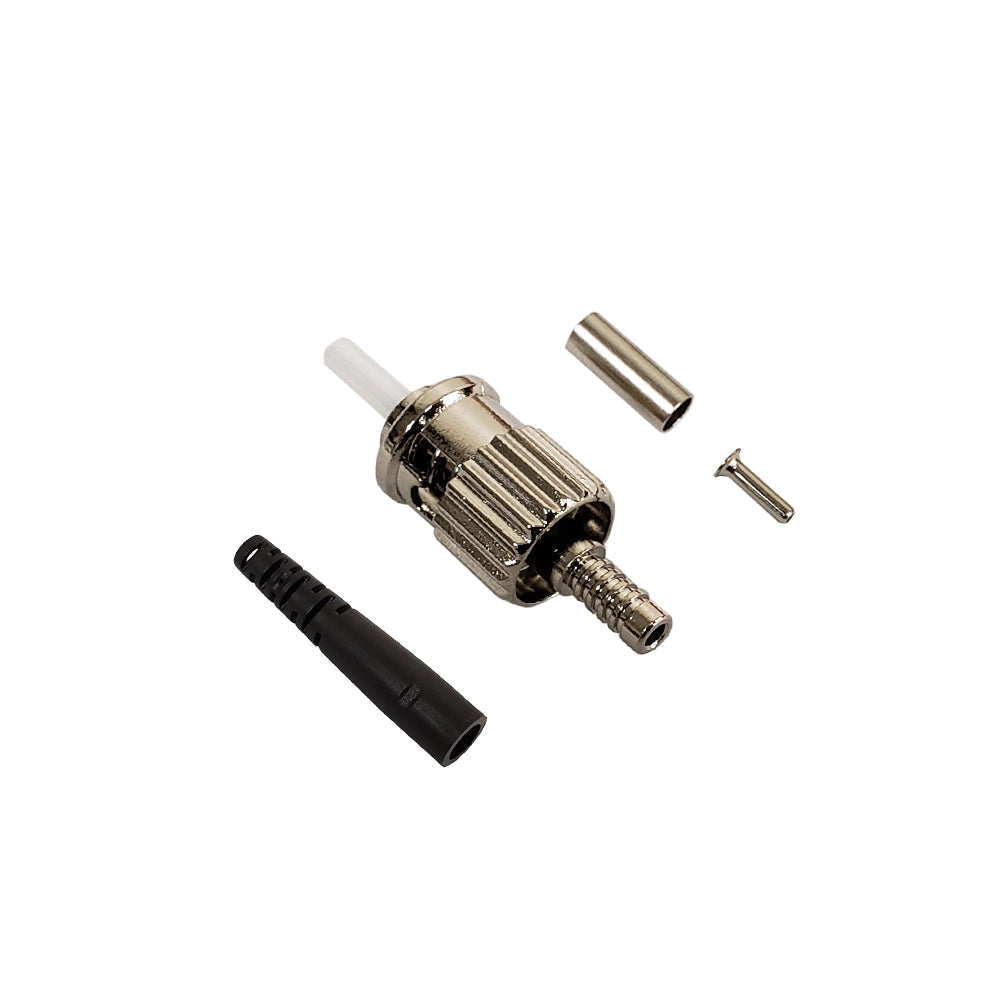 ST MM Connector for 3mm Jacket (50 pack) – Generic – Fiber Optic Connectors (photo 2)