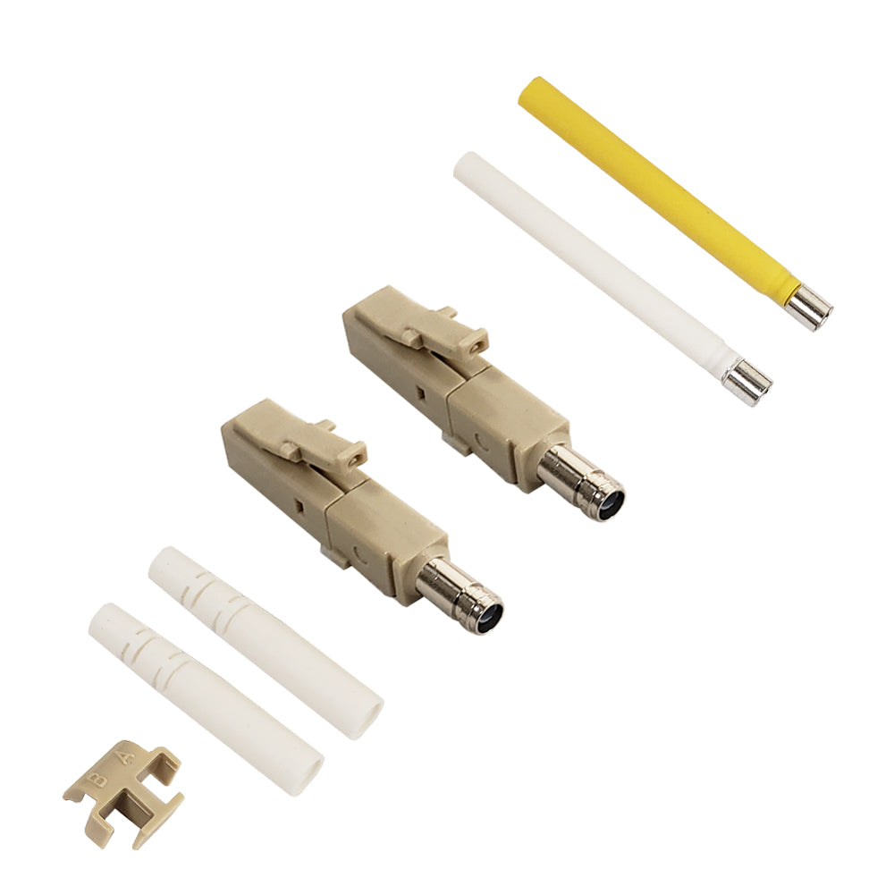 LC MM Duplex Connector for 2mm Jacket (50 pack) – Generic – Fiber Optic Connectors (photo 2)