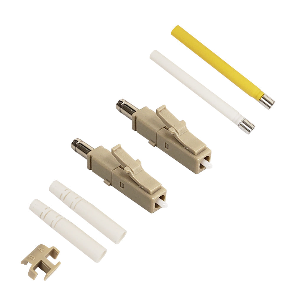 LC MM Duplex Connector for 2mm Jacket (50 pack) – Generic