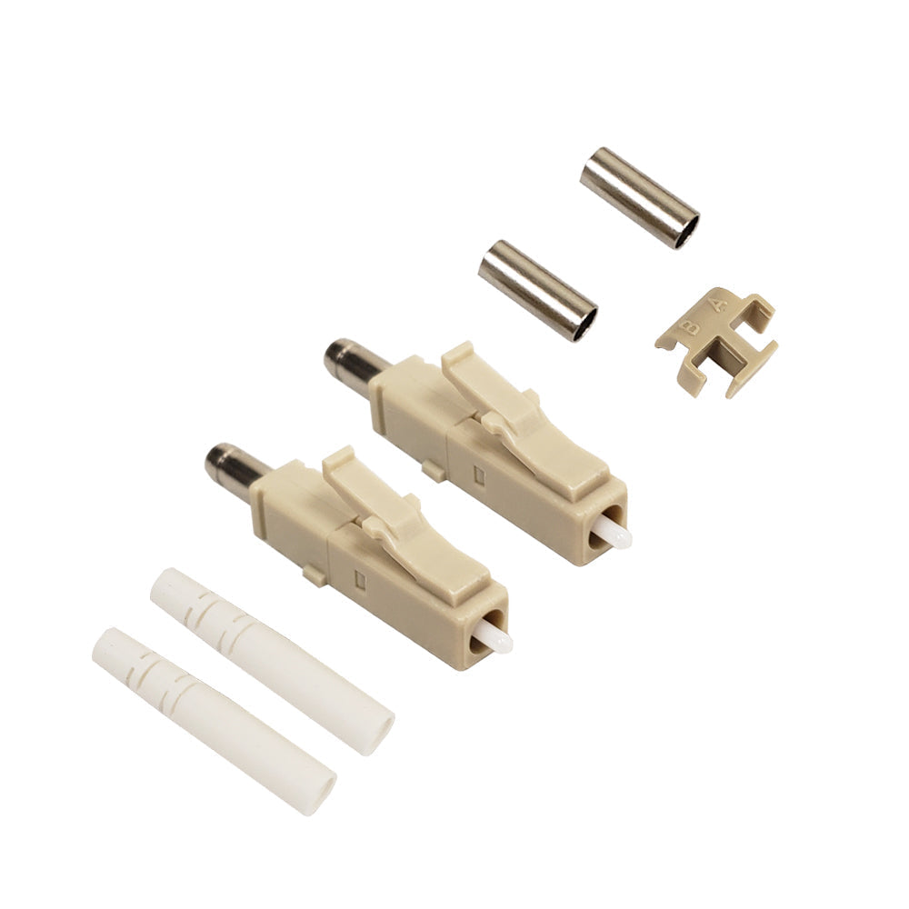 LC MM Duplex Connector for 3mm Jacket (50 pack) – Generic