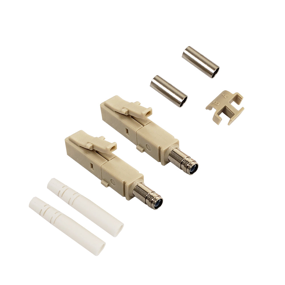 LC MM Duplex Connector for 3mm Jacket (50 pack) – Generic – Fiber Optic Connectors (photo 2)