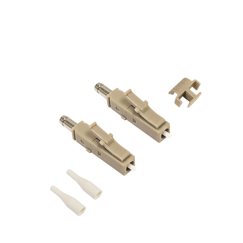 LC MM Duplex Connector for 900um Jacket (50 pack) – Generic