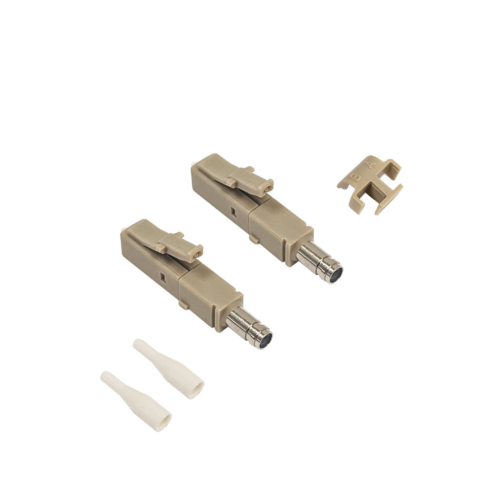 LC MM Duplex Connector for 900um Jacket (50 pack) – Generic – Fiber Optic Connectors (photo 2)