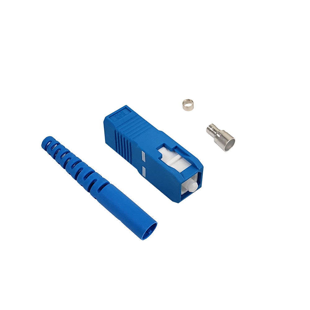 SC SM Simplex Connector for 3mm Jacket (50 pack) – Generic – Fiber Optic Connectors