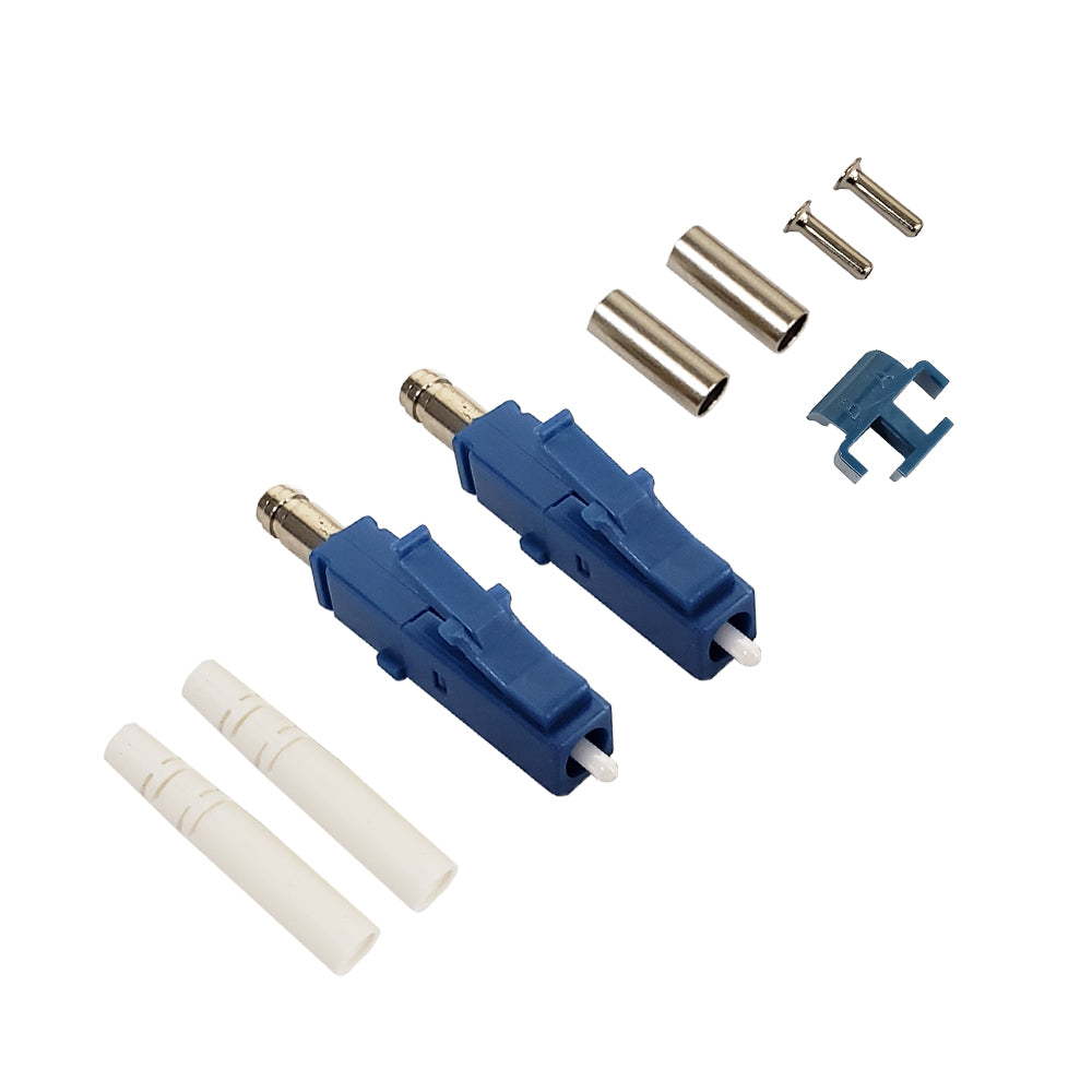 LC SM Duplex Connector for 3mm Jacket (50 pack) – Generic – Fiber Optic Connectors