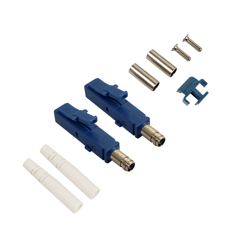 LC SM Duplex Connector for 3mm Jacket (50 pack) – Generic – Fiber Optic Connectors (photo 2)