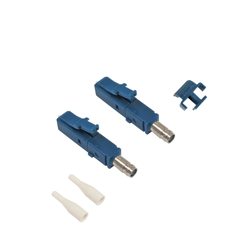 LC SM Duplex Connector for 900um Jacket (50 pack) – Generic – Fiber Optic Connectors (photo 2)