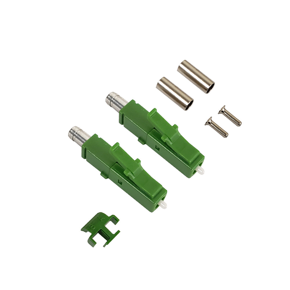 LC/APC SM Duplex Connector for 3mm Jacket (50 pack) – Generic