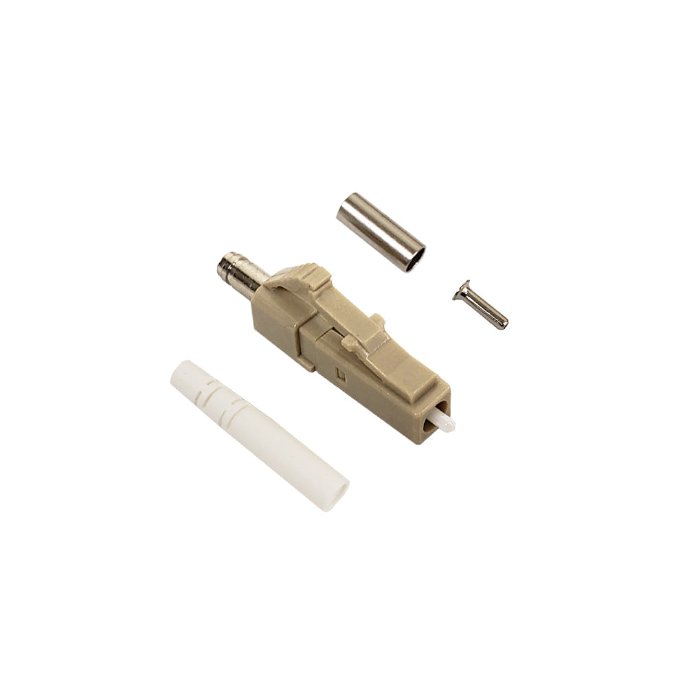 LC MM Simplex Connector for 3mm Jacket (50 pack) – Generic