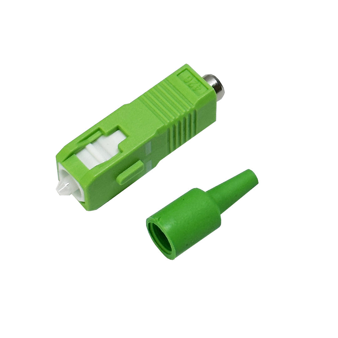 SC/APC SM Simplex Connector for 900um Jacket (50 pack) – Generic – Fiber Optic Connectors