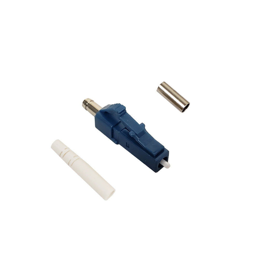 LC SM Simplex Connector for 3mm Jacket (50 pack) – Generic – Fiber Optic Connectors
