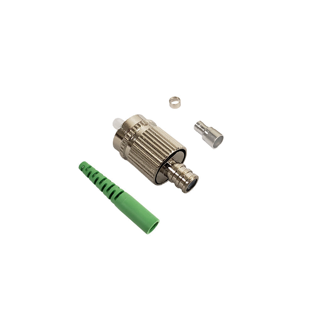 FC/APC SM Simplex Connector for 2mm Jacket (50 pack) – Generic – Fiber Optic Connectors (photo 2)