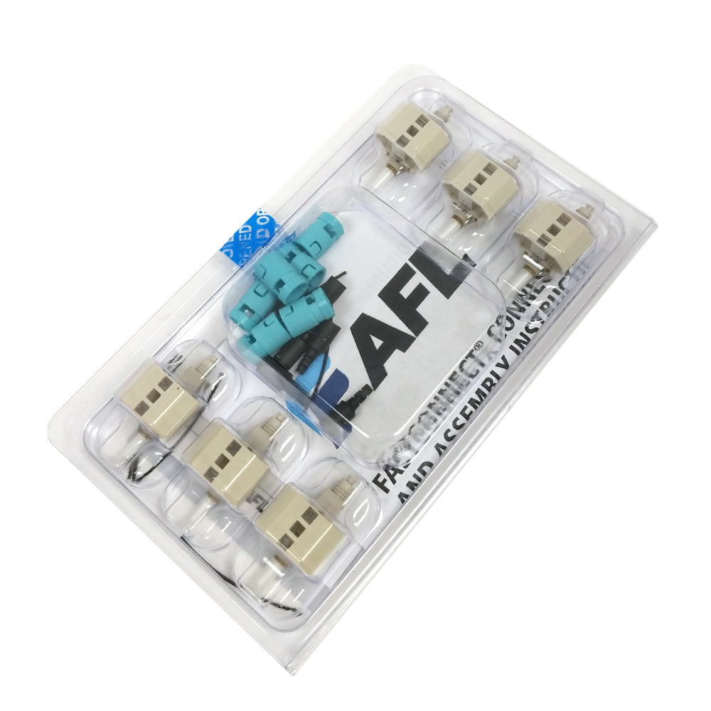 FASTCONNECT ST MM OM3/4 - Aqua Housing - Pack of 6 – Generic – Fiber Optic Connectors (photo 2)