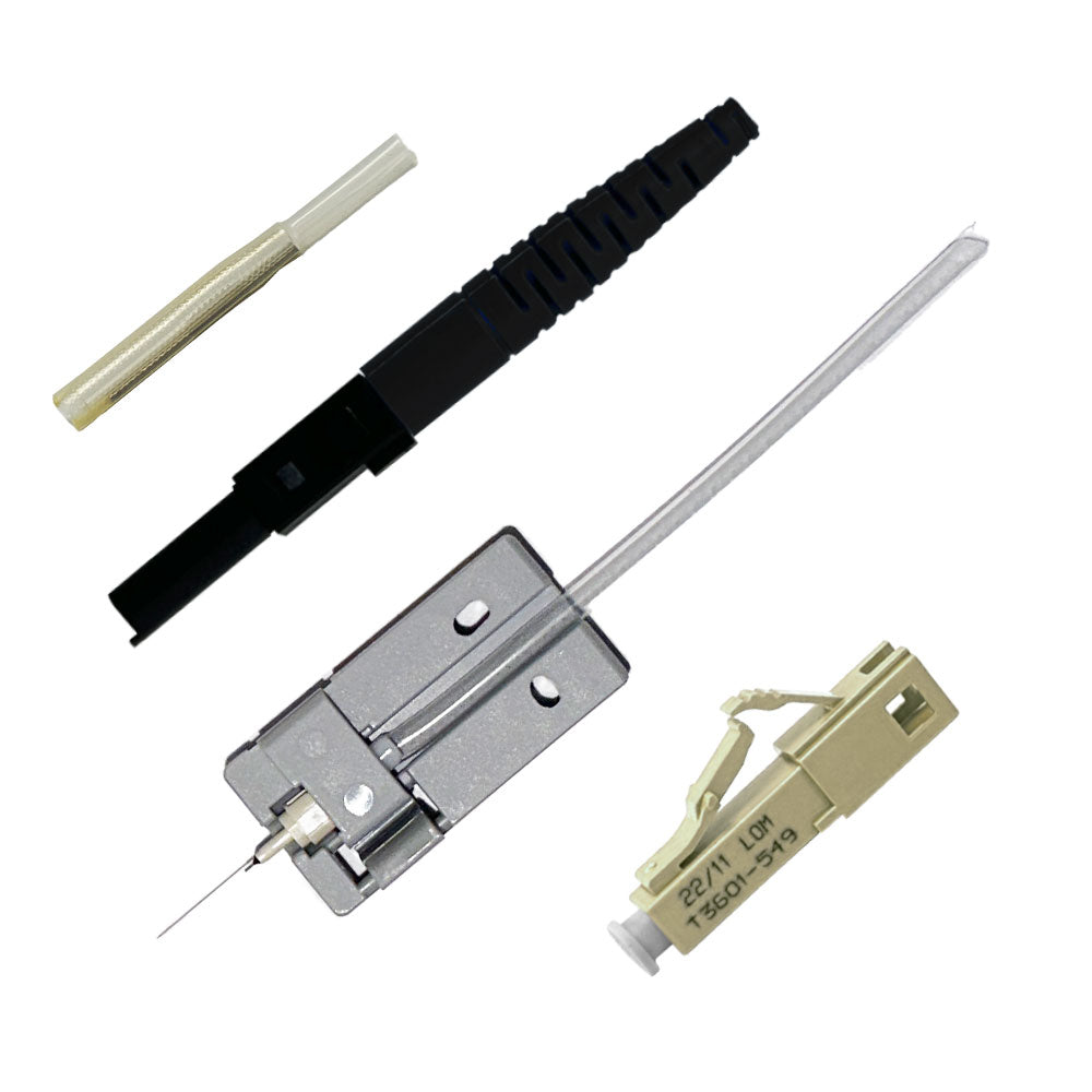 AFL FUSEConnect LC/PC MM 62.5u Connector - 2mm Beige (6 pack) – Generic – Fiber Optic Connectors