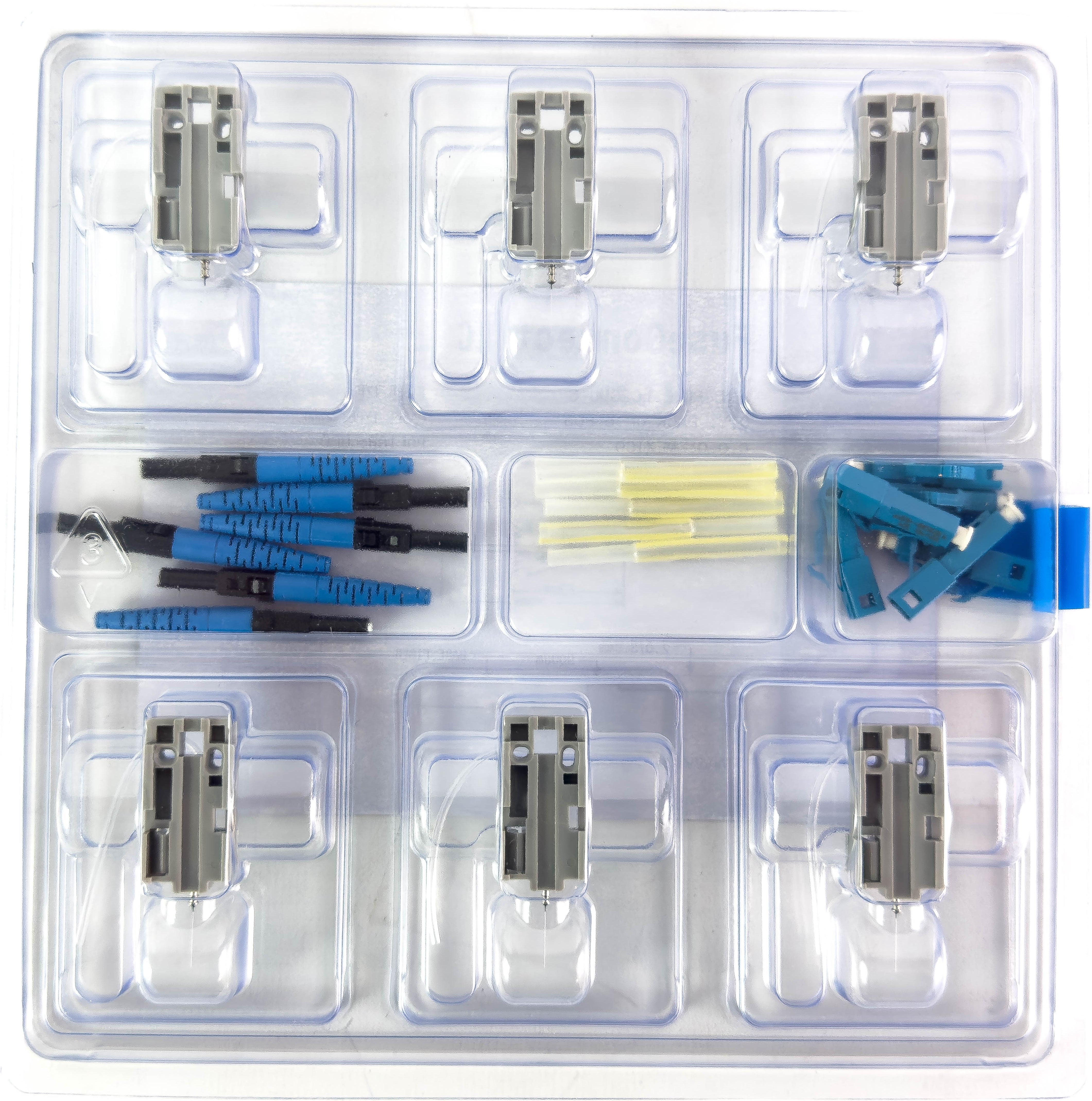 AFL FUSEConnect LC/UPC SM Connector - 2mm Blue (6 pack) – Generic – Fiber Optic Connectors (photo 3)