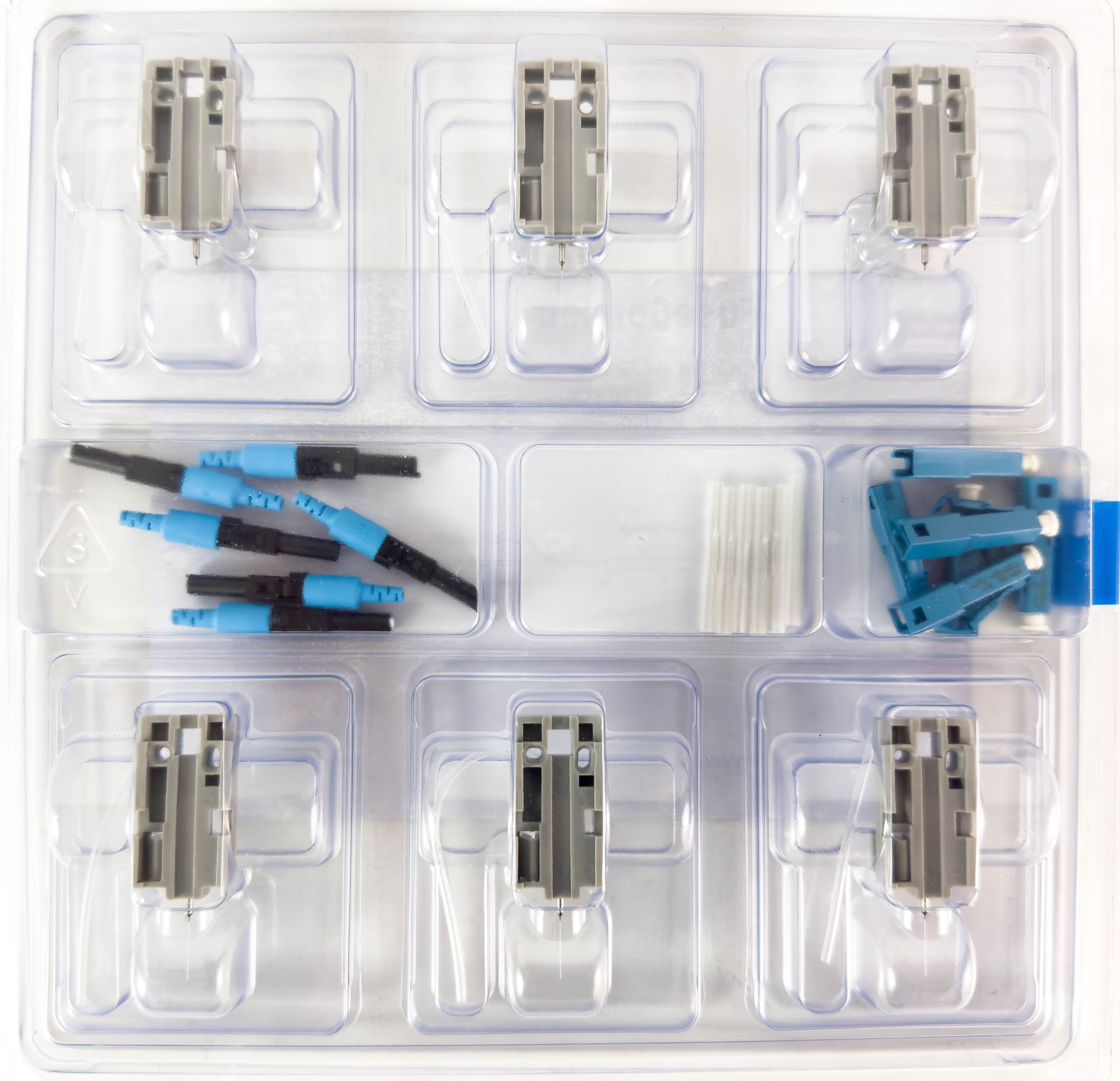 AFL FUSEConnect LC/UPC SM Connector - 900um Blue (6 pack) – Generic – Fiber Optic Connectors (photo 3)