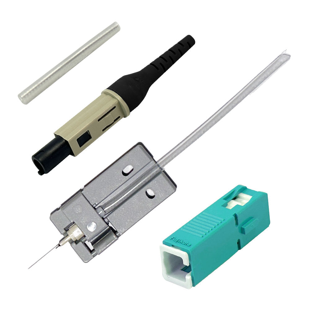AFL FUSEConnect SC/PC MM 50u 10Gig Connector - 900um Aqua (6 pack) – Generic