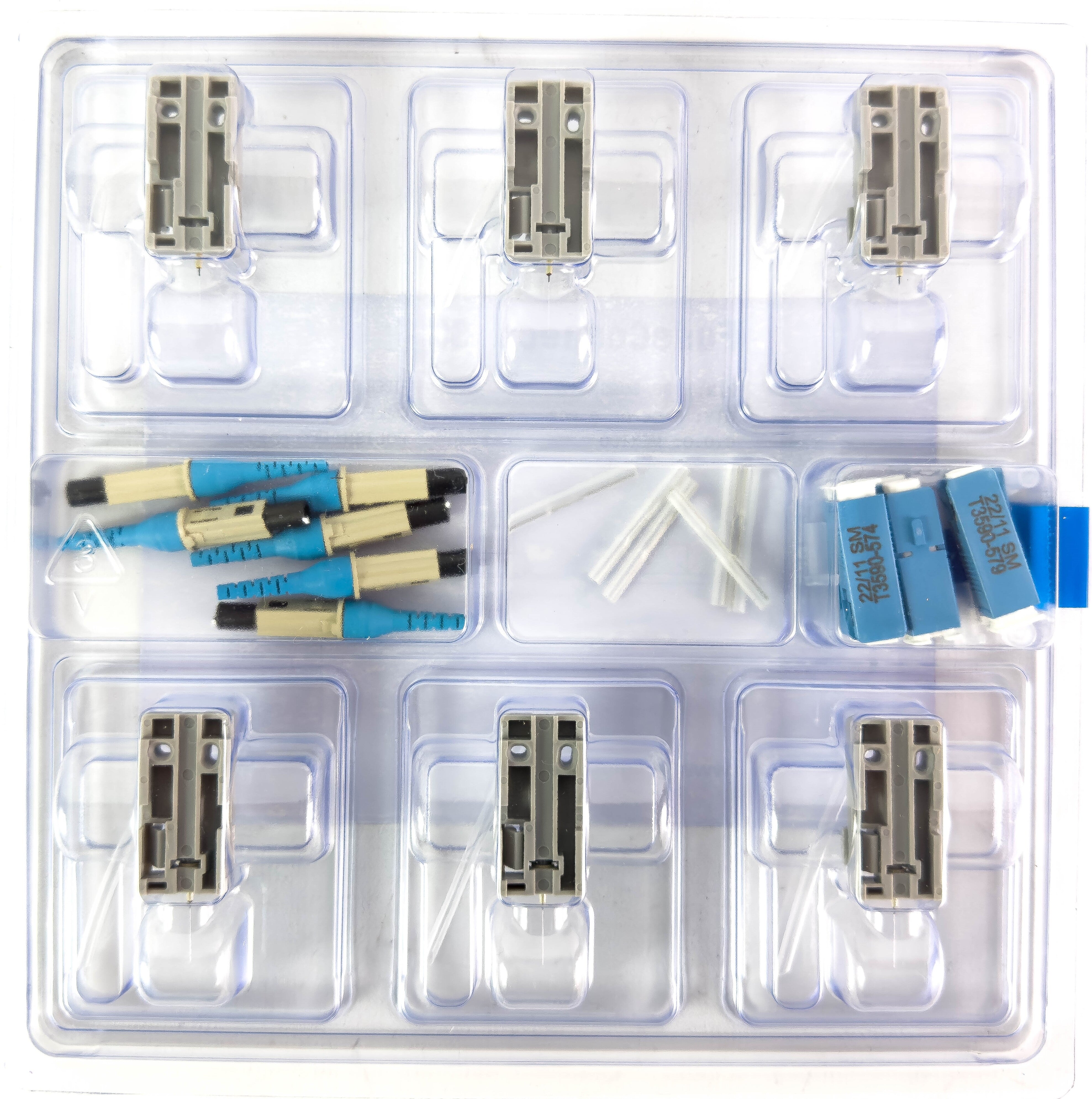 AFL FUSEConnect SC/UPC SM Connector - 900um Blue (6 pack) – Generic – Fiber Optic Connectors (photo 3)