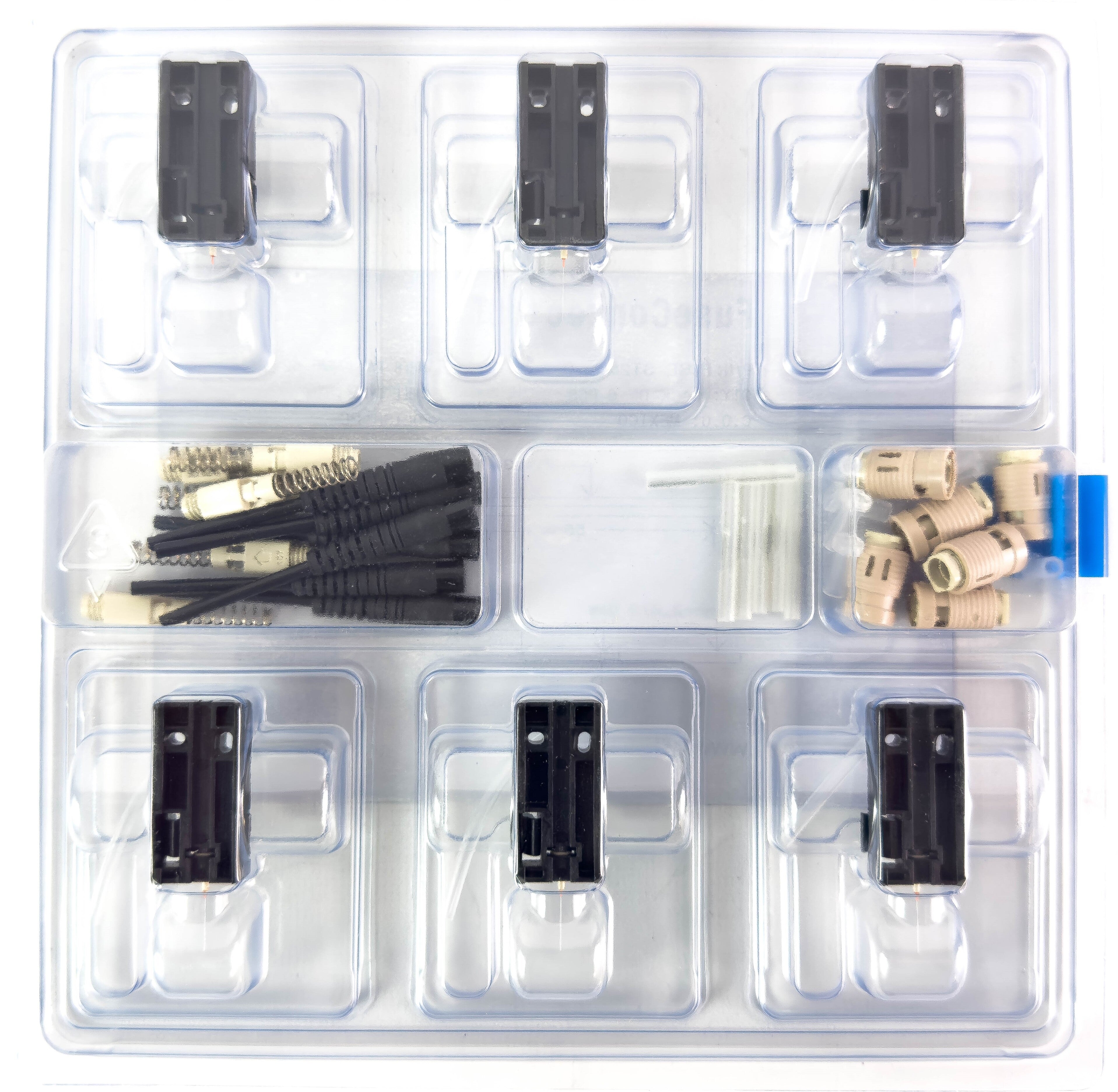 AFL FUSEConnect ST/PC MM 62.5u Connector - 2mm Beige (6 pack) – Generic – Fiber Optic Connectors (photo 3)